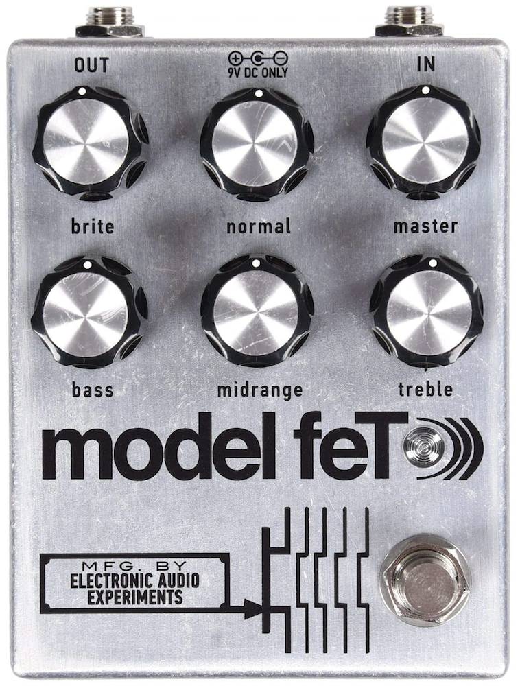 Electronic Audio Experiments Model feT Overdrive Effect Pedal