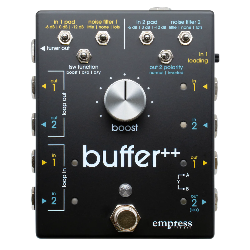 buffer effect pedal Empress Buffer++ Effect Pedal