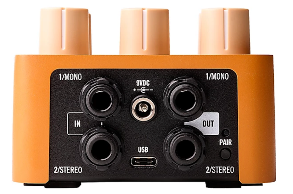 Audio interface with multiple ports on a white background