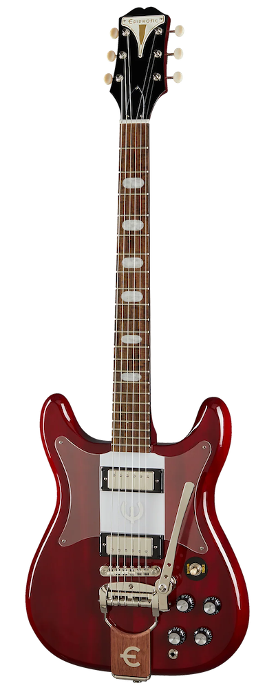 超軽量　Epiphone Crestwood Custom Tremotone付 Epiphone Guitars Crestwood Custom Cherry Tremotone Electric Guitar