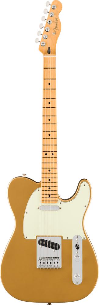Fender 75th Anniversary Player II Aztec Gold Telecaster with Maple
