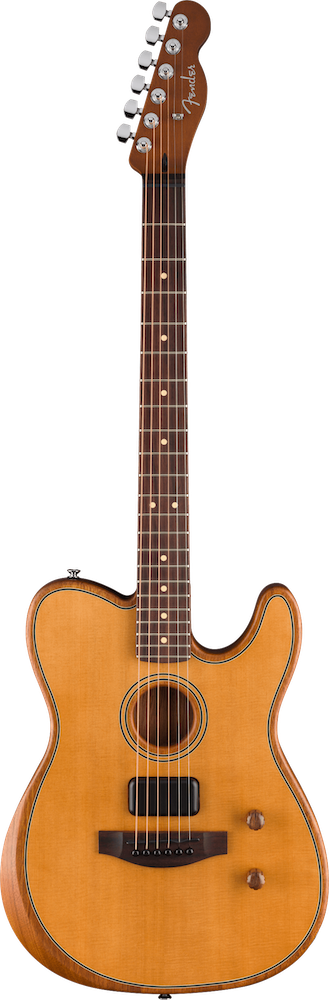 Fender Acoustasonic Standard Natural Aged Telecaster Acoustic