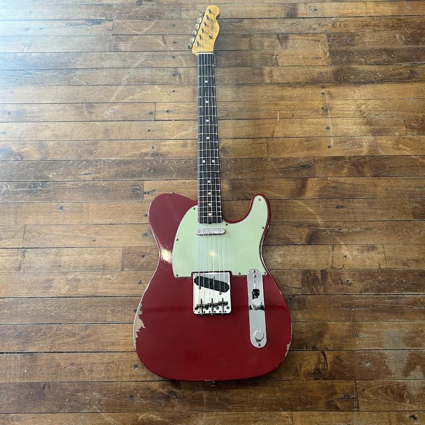 Fender Custom Shop 1963 Telecaster Relic (October 2025) Dakota Red