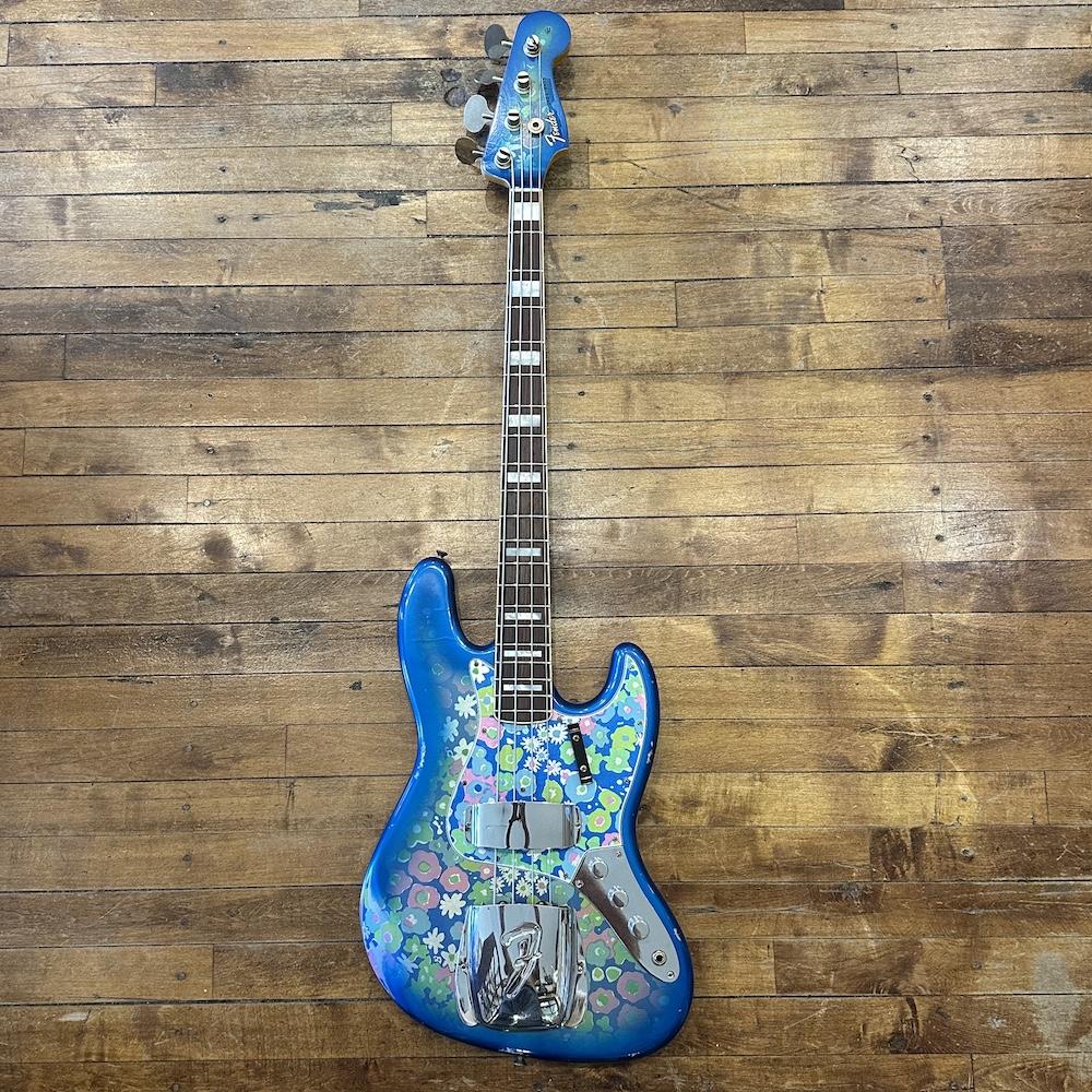 Fender Custom Shop LTD Blue Floral Jazz Bass Relic