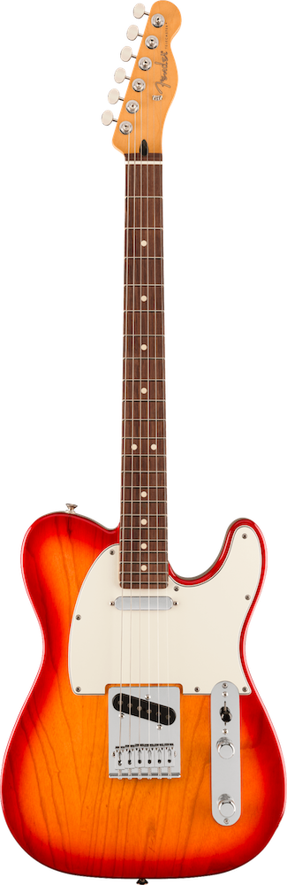 Fender Player II Aged Cherry Burst Chambered Ash Telecaster