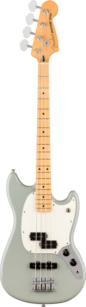 Fender Player II Mustang Bass PJ Cactus Gray Bass Guitar – Twin