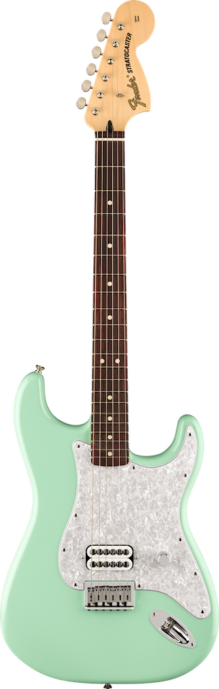 Fender Tom DeLonge Signature Surf Green Stratocaster with Deluxe Fender Tom DeLonge Signature Surf Green Stratocaster with Deluxe