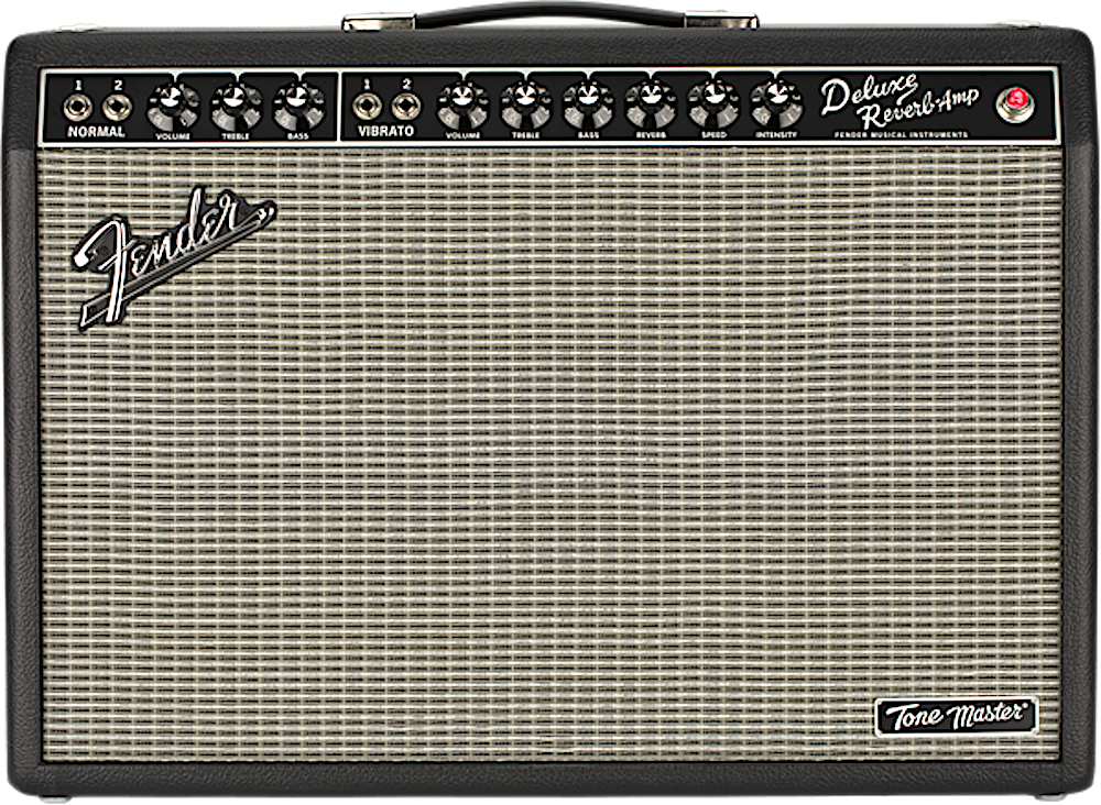 Fender Tone Master Deluxe Reverb Electric Guitar Amplifier – Twin
