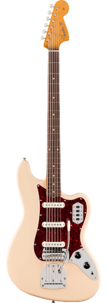 Fender Vintera III Early '60s Olympic White Bass VI Electric