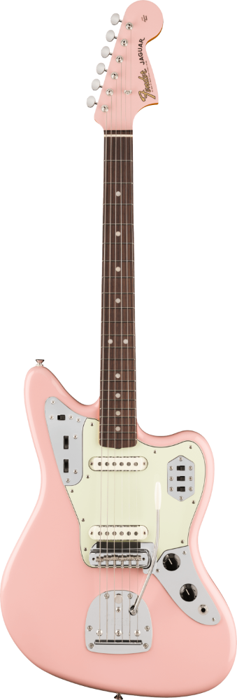 Fender Vintera III Mid '60s Jaguar Shell Pink Electric Guitar with