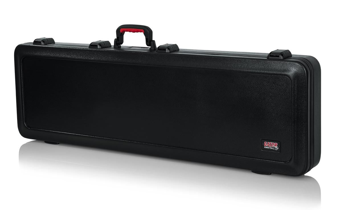 Gator GTSAGTRBASS Molded Electric Bass Guitar Case with TSA Latches