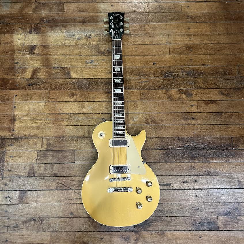 Gibson 1973 Les Paul Deluxe Gold Top With Hardshell Case