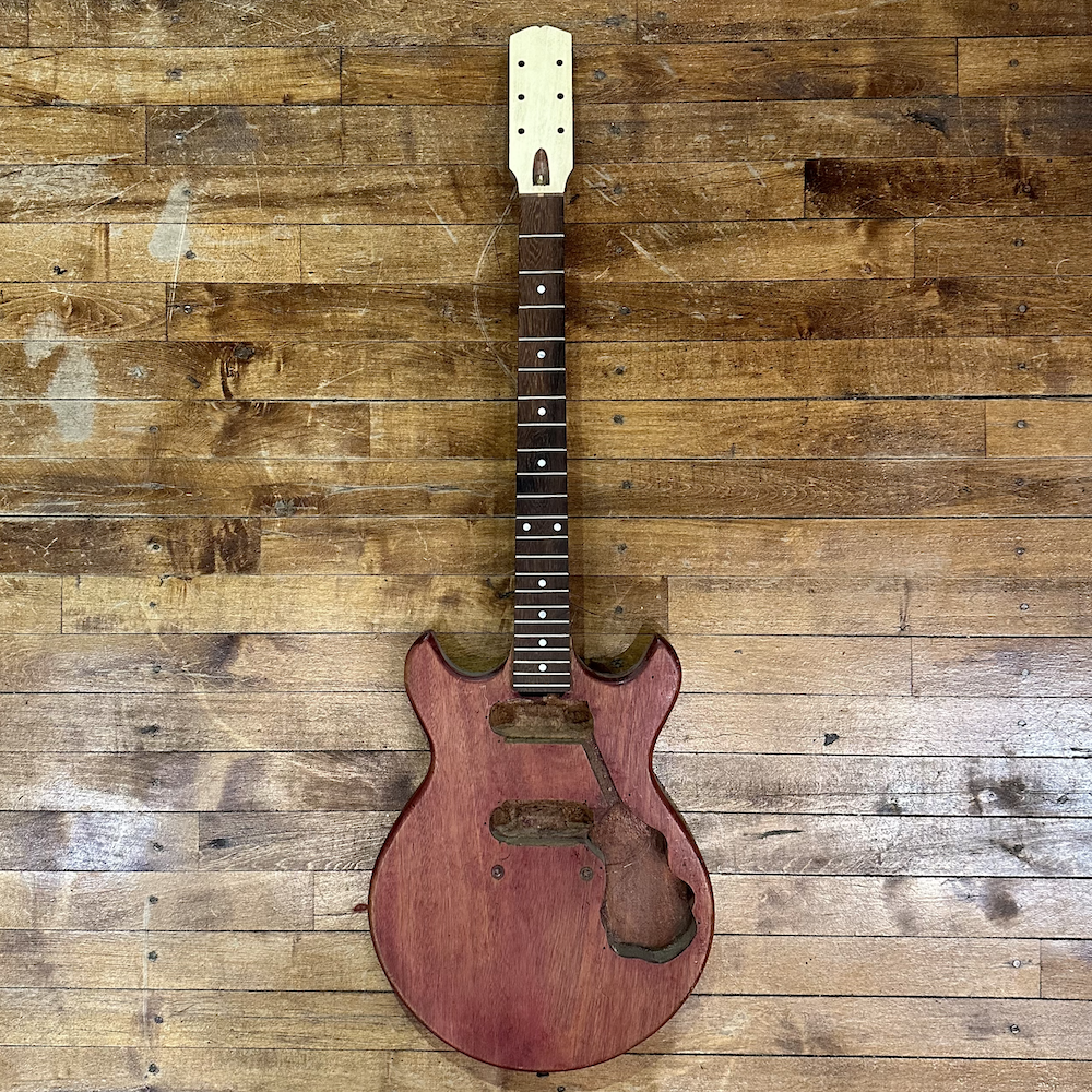 Gibson Melody Maker Body, Neck replaced Headstock Twin Town Guitars