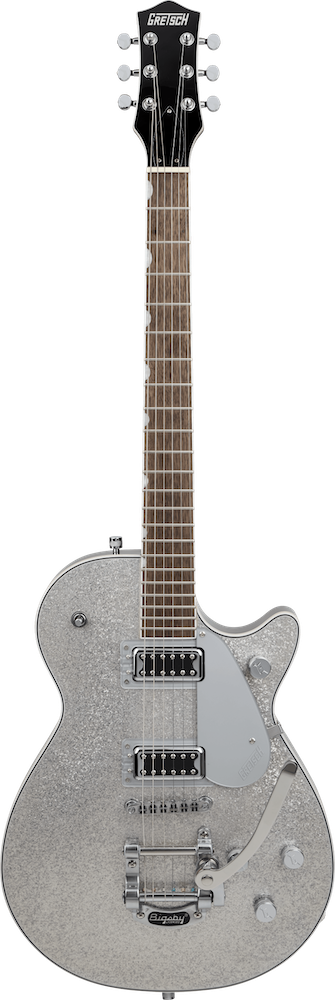 Gretsch Guitars G5230T Electromatic Bigsby Silver Sparkle Jet FT