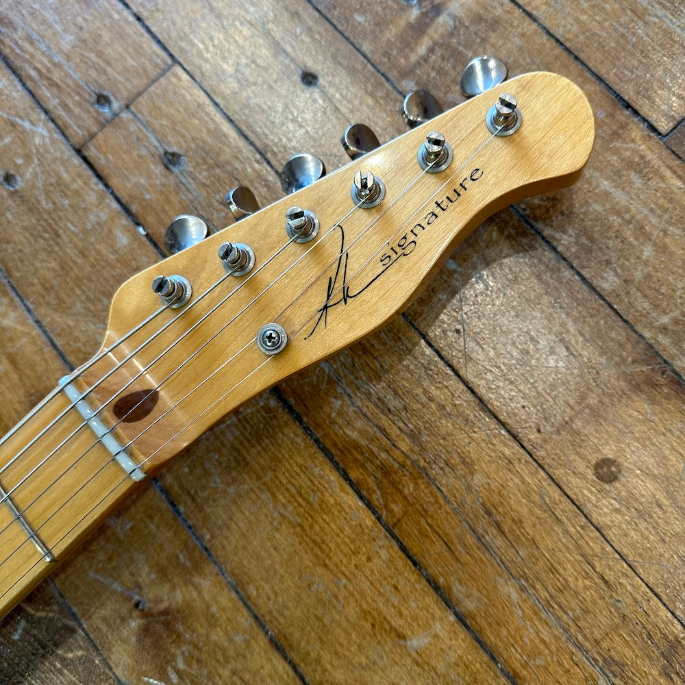 Ron Kirn Barnbuster Natural Loblolly Pine Electric Guitar With