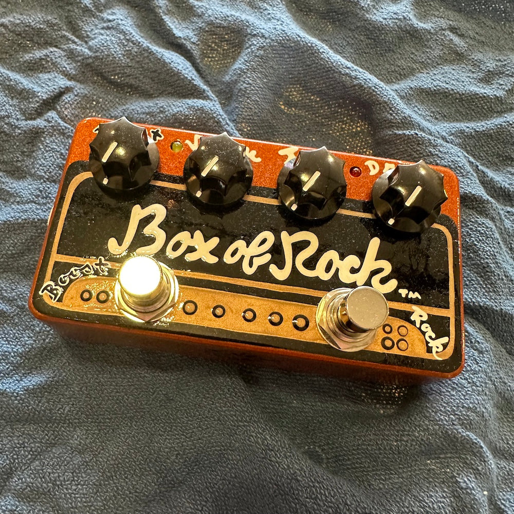 ZVEX Effects Hand Painted Box Of Rock Distortion Boost Effects