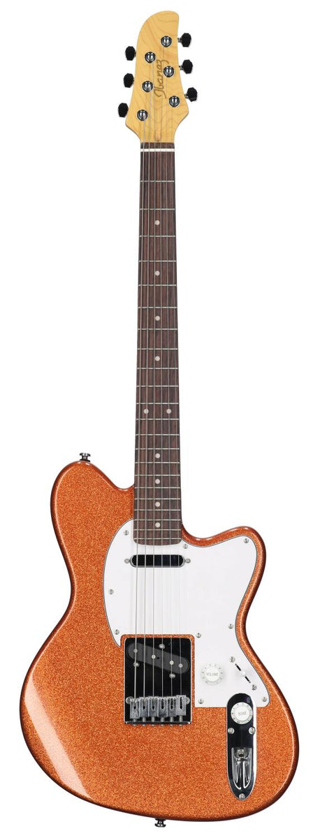 Ibanez Yvette Young Signature YY20 - Orange Cream Sparkle Electric Gui ...