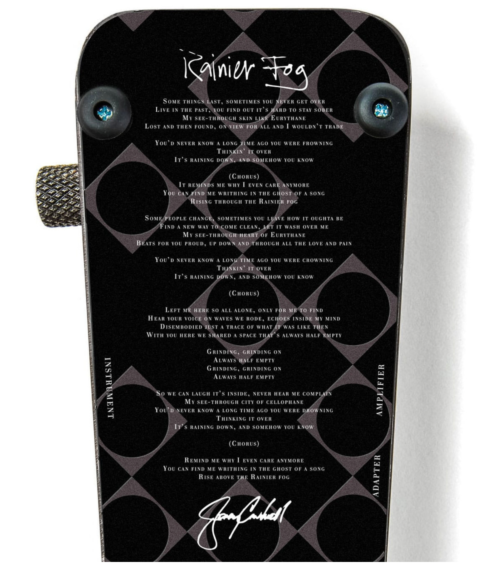 Dunlop JC95B Cry Baby Jerry Cantrell Signature Rainier Fog Wah