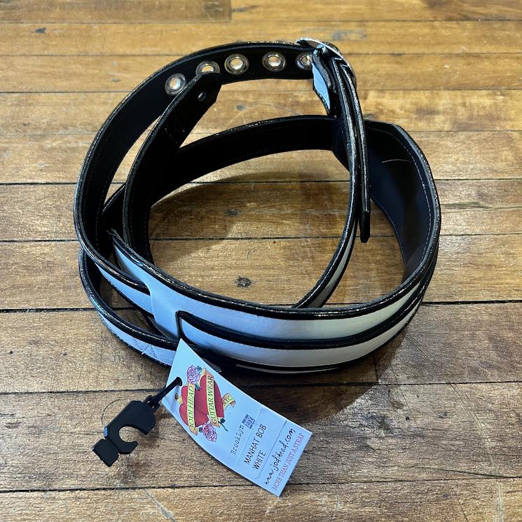 Jodi Head Guitar Straps Manhatten Bob Black/White Guitar Strap 