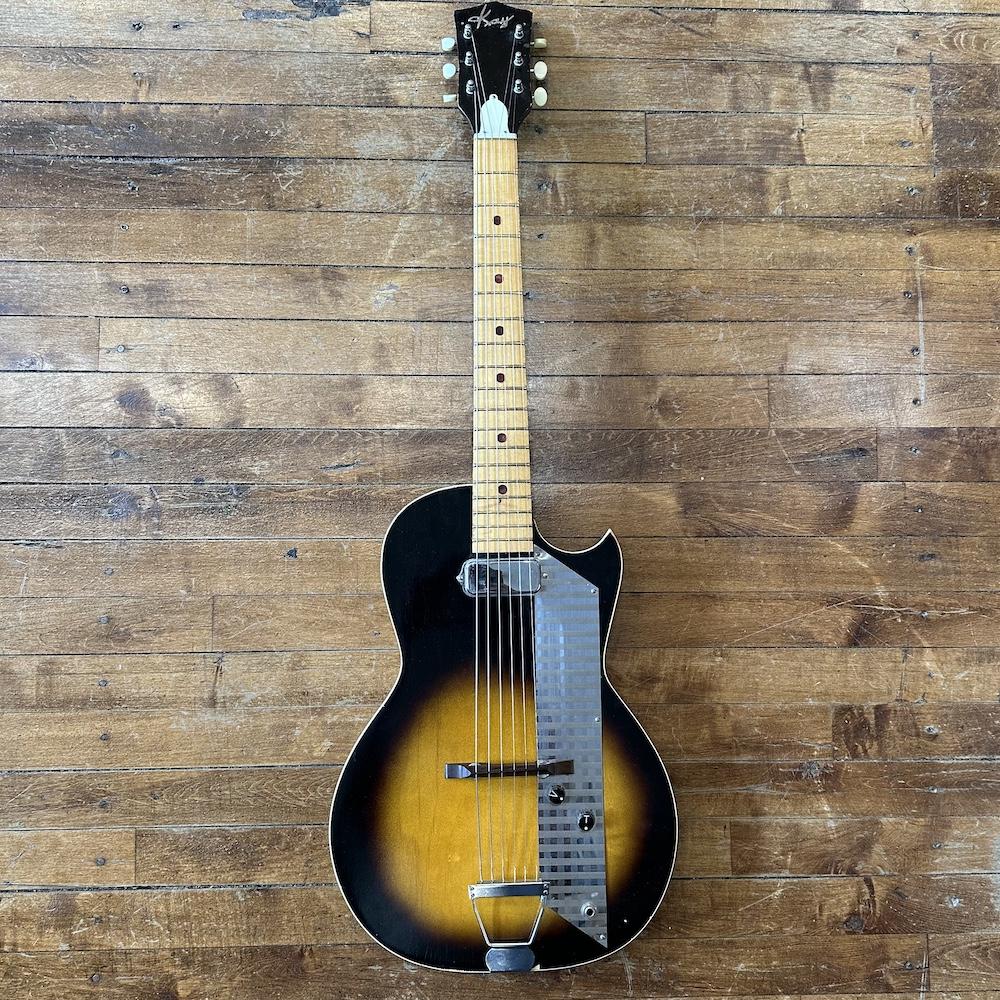 Kay K1961 Value Leader Sunburst Electric Guitar with Original