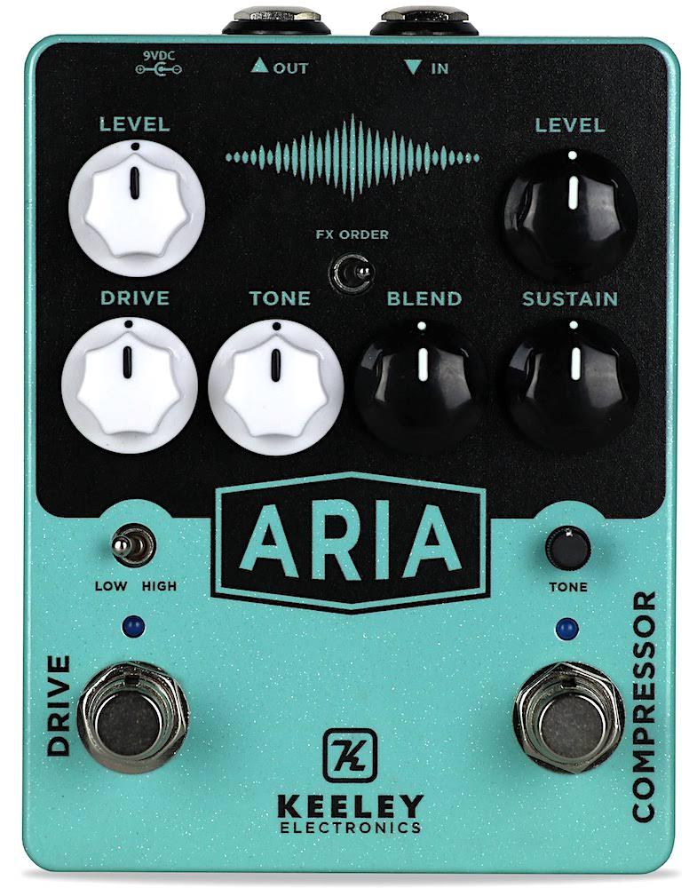 compressor pedals Keeley Aria Compressor Overdrive Pedal