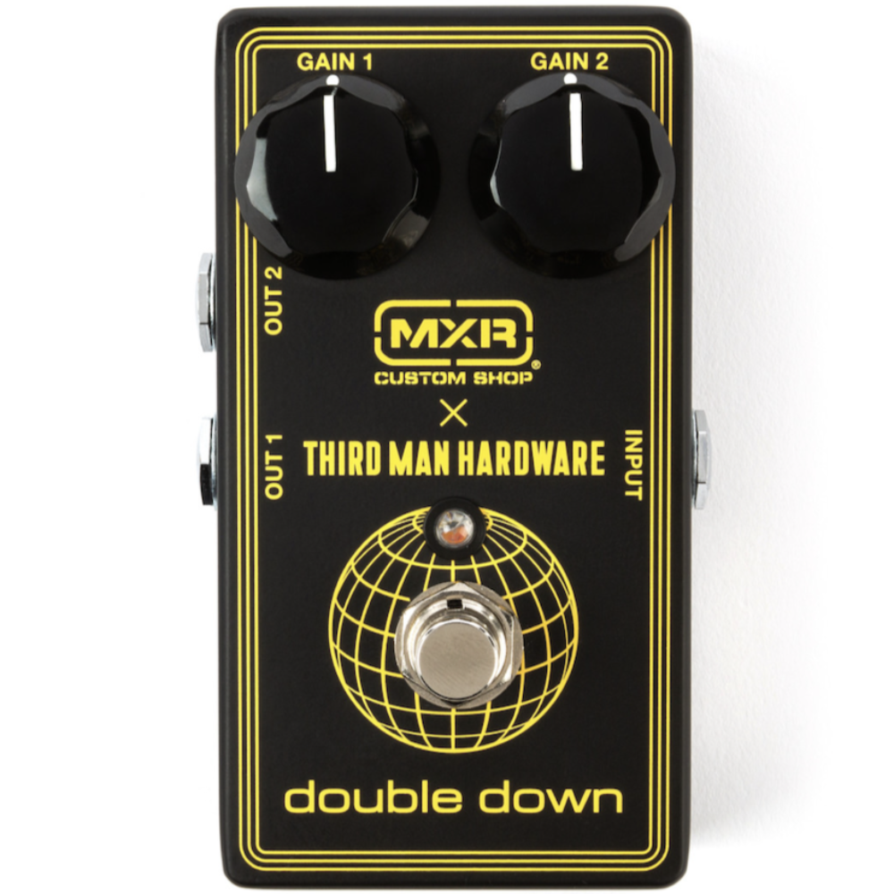 third man pedal MXR CSP042 Third Man Hardware Double Down Pedal