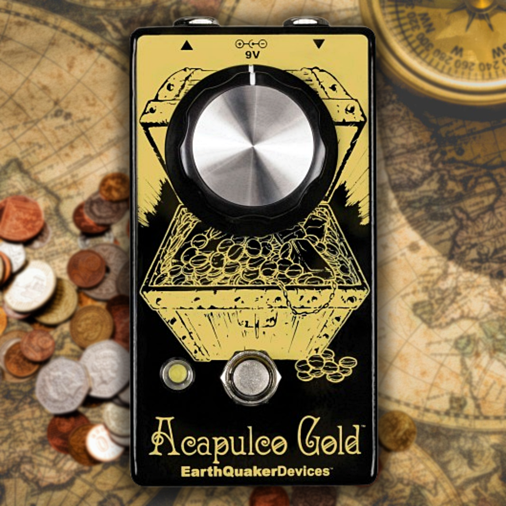 Acapulco Gold V2 Distortion by EarthQuaker Devices at Twin Town Guitars in Minneapolis Minnesota 