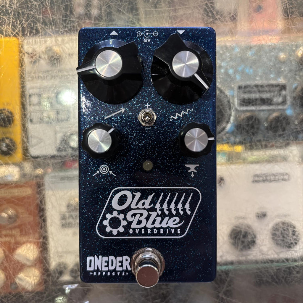 バ*ド様  Blue Overdrive Clone 無塗装版 Oneder Old Blue OD USED – Twin Town Guitars