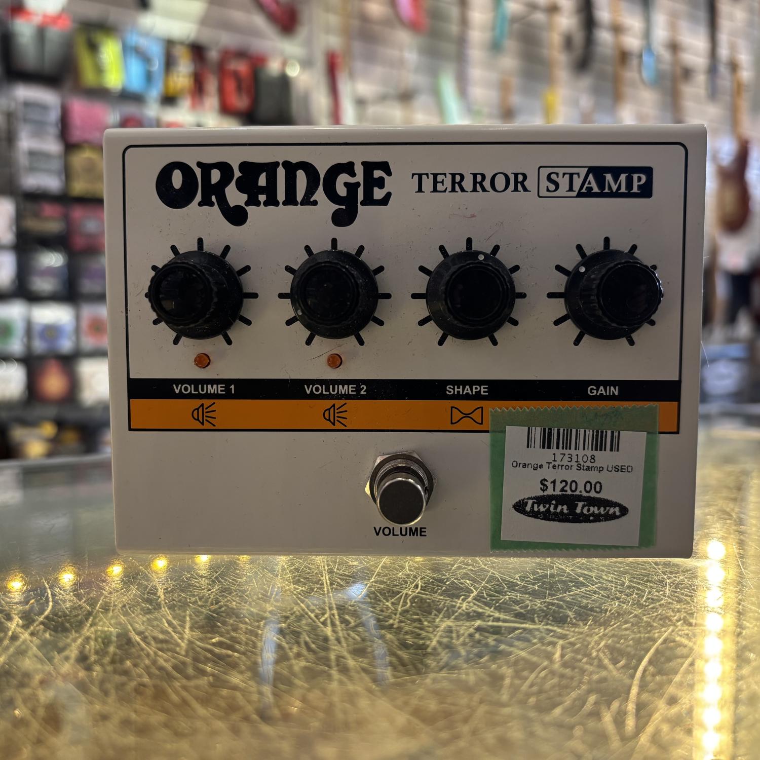 Orange Terror Stamp USED w/ Box and Power – Twin Town Guitars