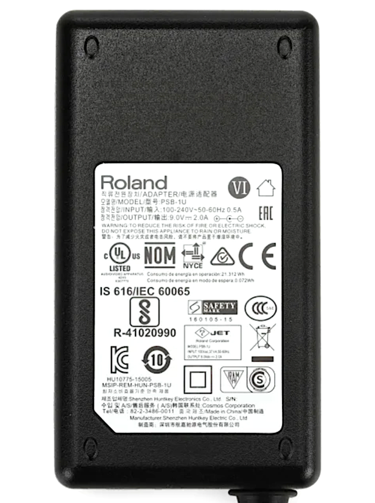 Roland PSB-120 9 volt AC Power Supply – Twin Town Guitars