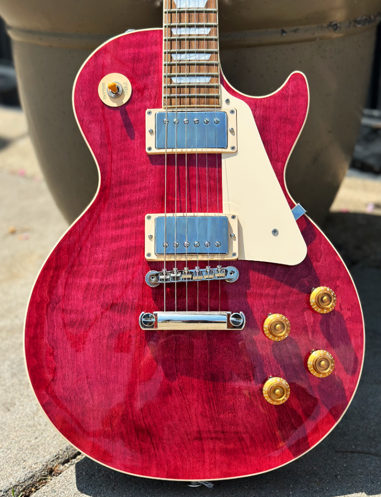 Gibson Guitars Les Paul Standard '50s Translucent Fuchsia Figured Gibson Guitars Les Paul Standard '50s Translucent Fuchsia Figured