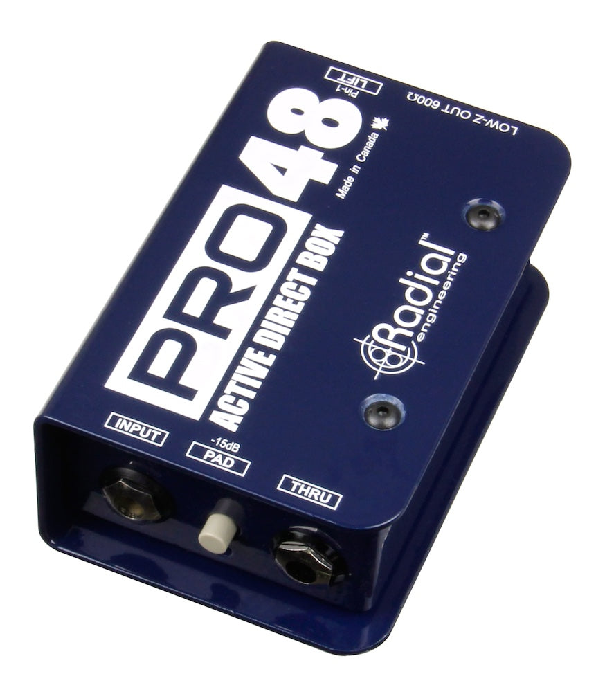 Radial Engineering Pro48 Active Direct Box – Twin Town Guitars