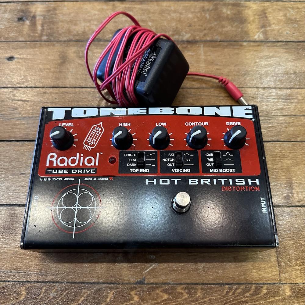 Radial Tonebone Hot British Tube Overdrive/Distortion Pedal with