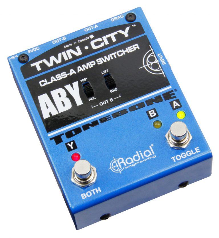Radial Twin City ABY Amp Switcher Effect Pedal – Twin Town Guitars