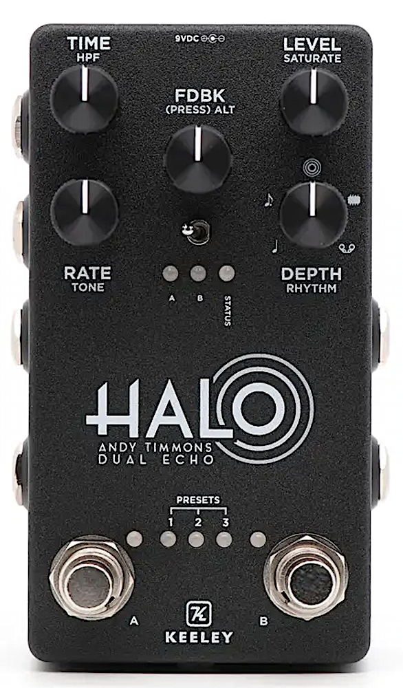 Keeley Electronics Halo Andy Timmons Dual Echo Effects Pedal