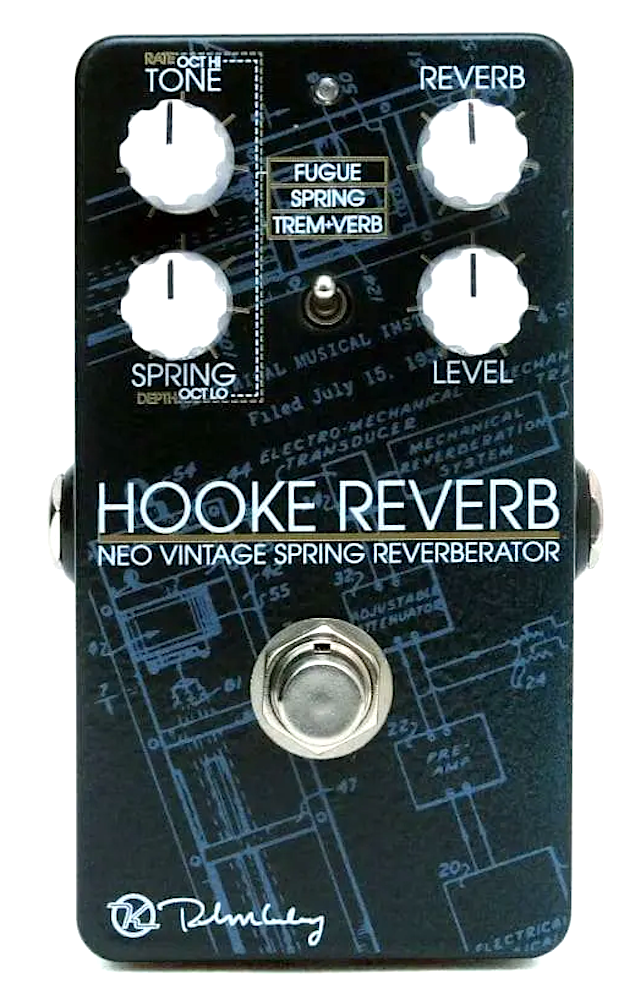 Keeley Electronics Hooke Reverb Neo Vintage Spring Reverberator
