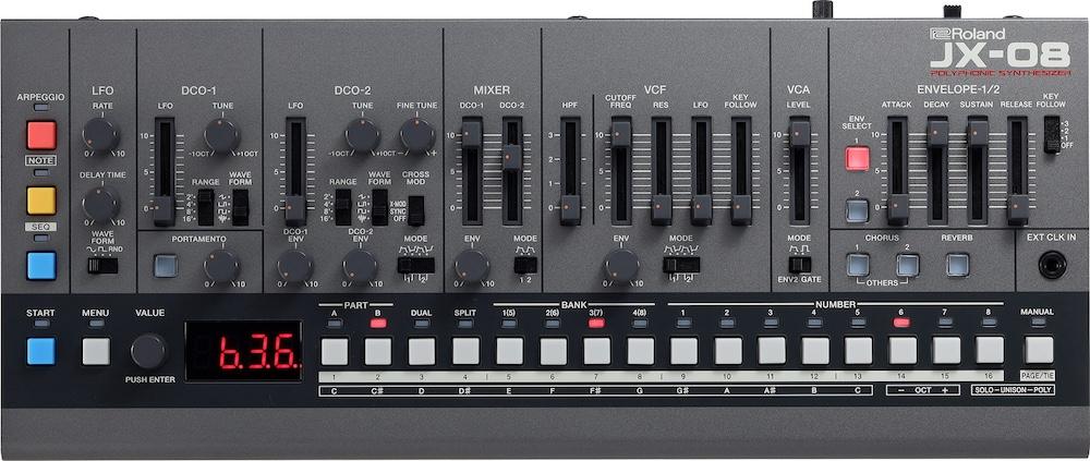 Roland JX-08 Boutique Series JD-800 Sound Module – Twin Town Guitars