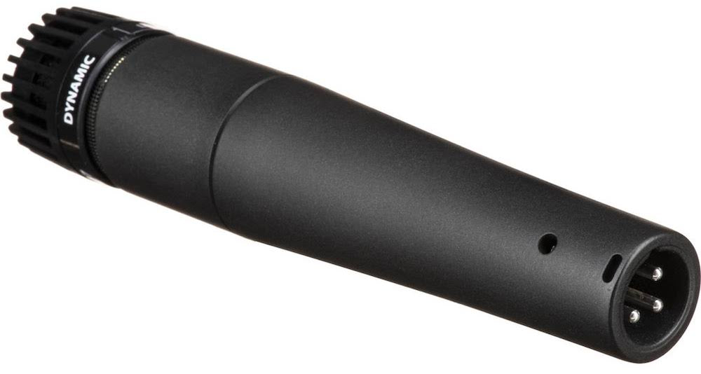 Shure SM57-LC Cardioid Dynamic Instrument Vocal Microphone – Twin