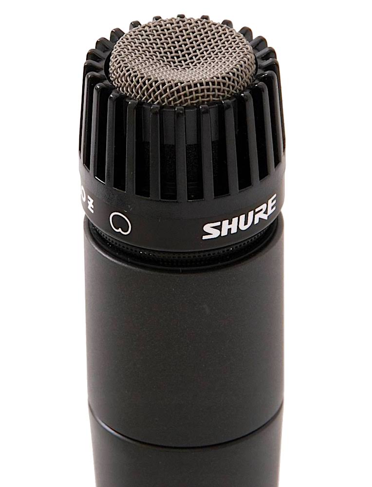 Shure SM57-LC Cardioid Dynamic Instrument Vocal Microphone – Twin