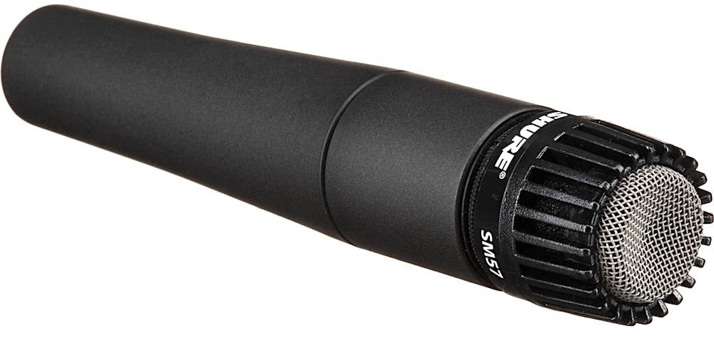 Shure SM57-LC Cardioid Dynamic Instrument Vocal Microphone – Twin