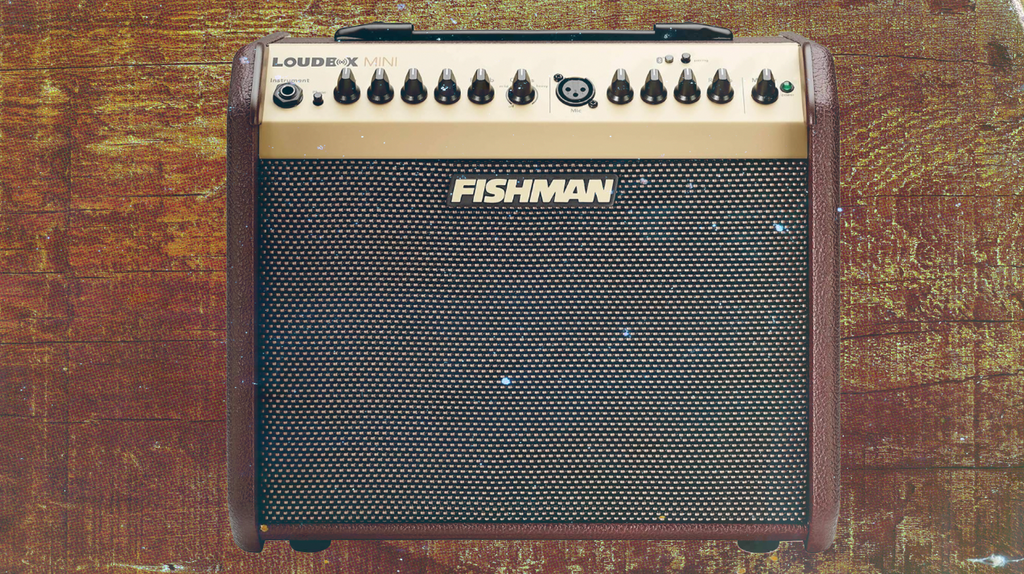  Fishman PRO-LBT-500, Loudbox Mini Acoustic Guitar Amplifier with Bluetooth at Twin Town Guitars In Minneapolis Minnesota