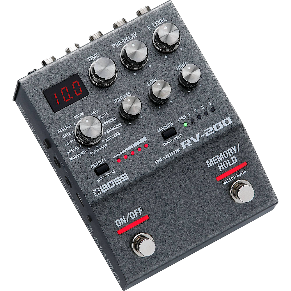 BOSS RV-200 200 Series Reverb Effects Pedal – Twin Town Guitars