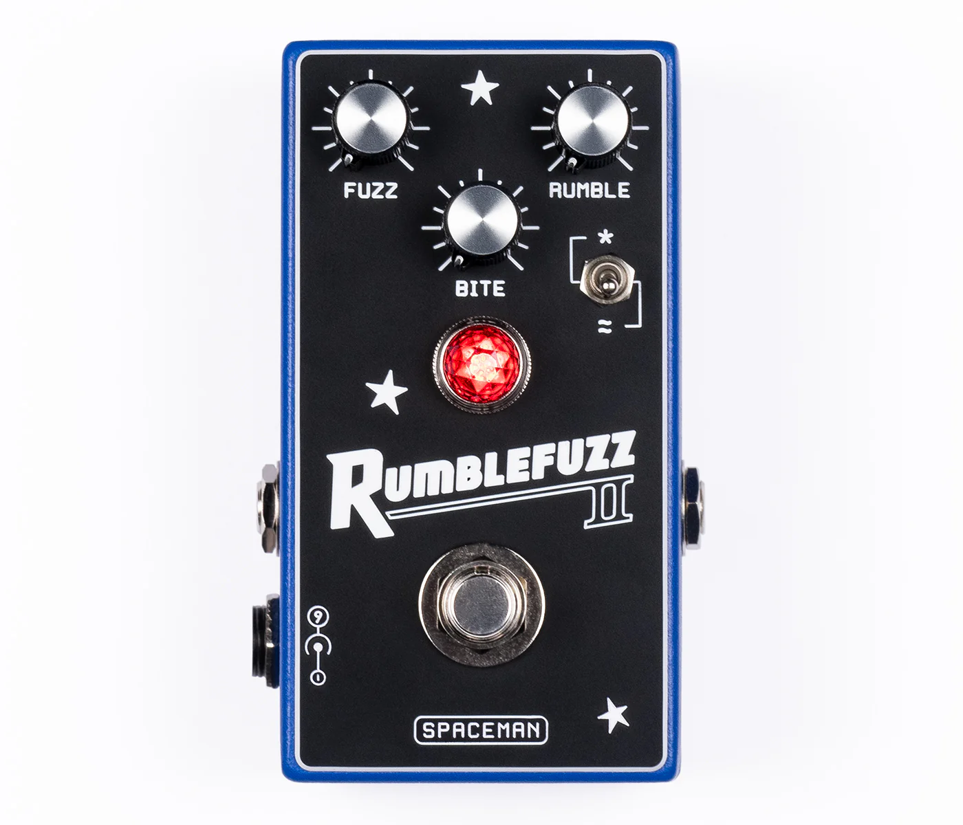 spaceman pedals Spaceman Effects Blue Edition Rumble Fuzz Effect Pedal