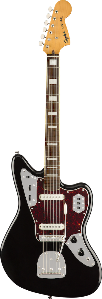 Squier Classic Vibe '70s Jaguar Black Electric Guitar – Twin Town