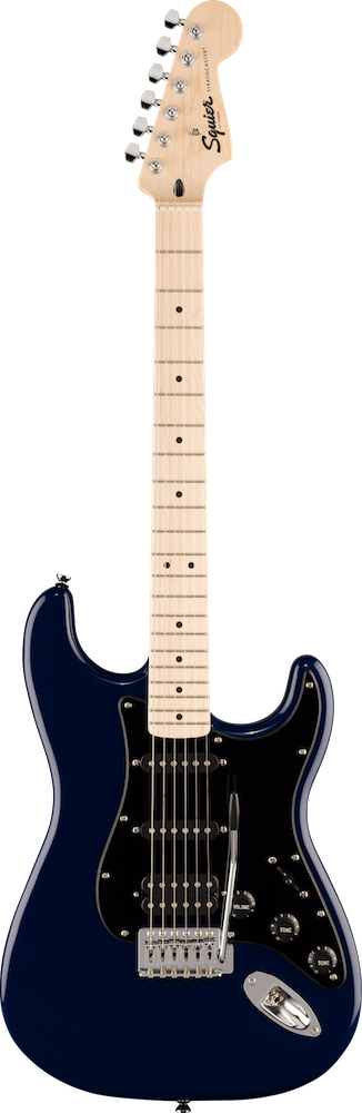 Squier Sonic Stratocaster HSS Midnight Blue Maple FB Black PG