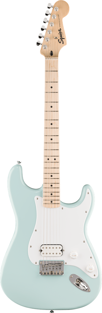 Squier Sonic Stratocaster HT Sonic Blue Maple FB White PG – Twin