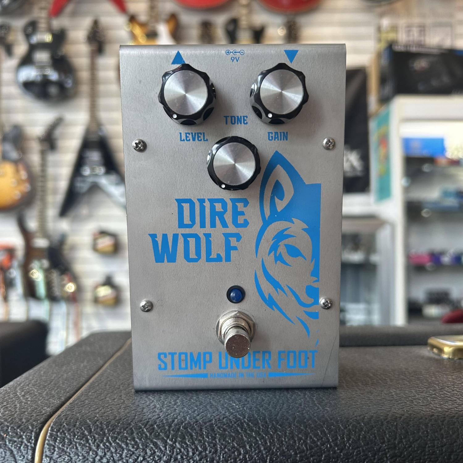 Stomp Under Foot Dire Wolf Vintage Mini Overdrive Effect Pedal – Twin Town  Guitars