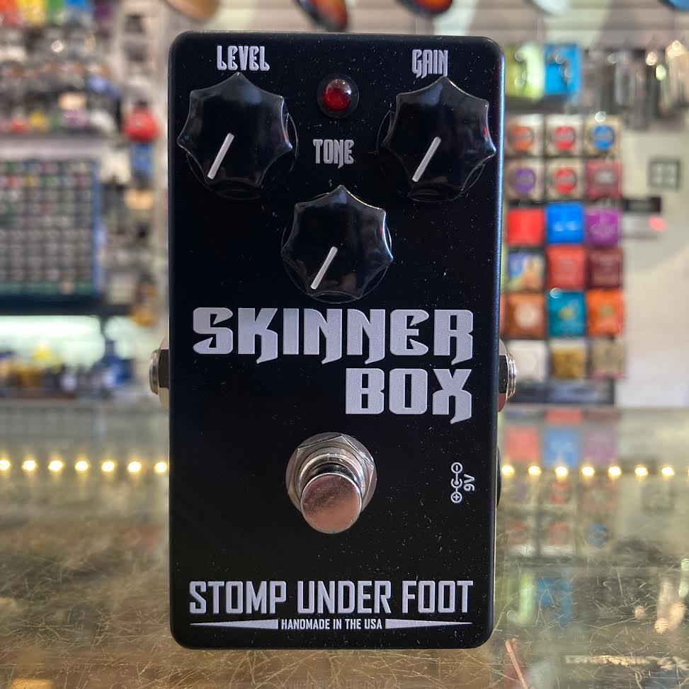 stomp box pedal Stomp Under Foot Skinner Box Distortion Effects Pedal – Twin Town Guitars