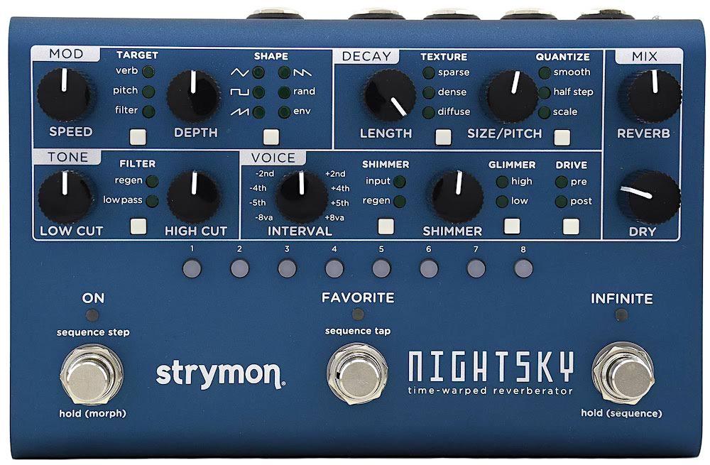 strymon NIGHTSKY シンセシス・リバーブ・マシーン エフェクター Strymon Engineering NightSky Reverb Synthesis Machine Effects
