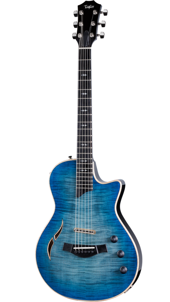 Taylor Guitars T5z Pro Harbor Blue Acoustic Electric Guitar with